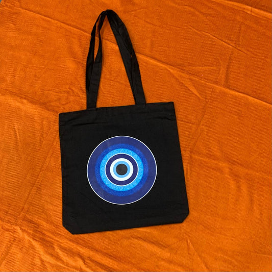 The Protector Canvas Tote – Evil Eye Edition