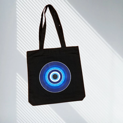 The Protector Canvas Tote – Evil Eye Edition